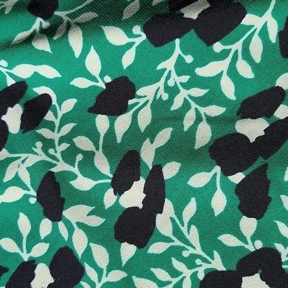 Eliza J. Green Flowery Liberty Spandex English Hot Pink Crewneck Midi Dress sz8 - Picture 8 of 13